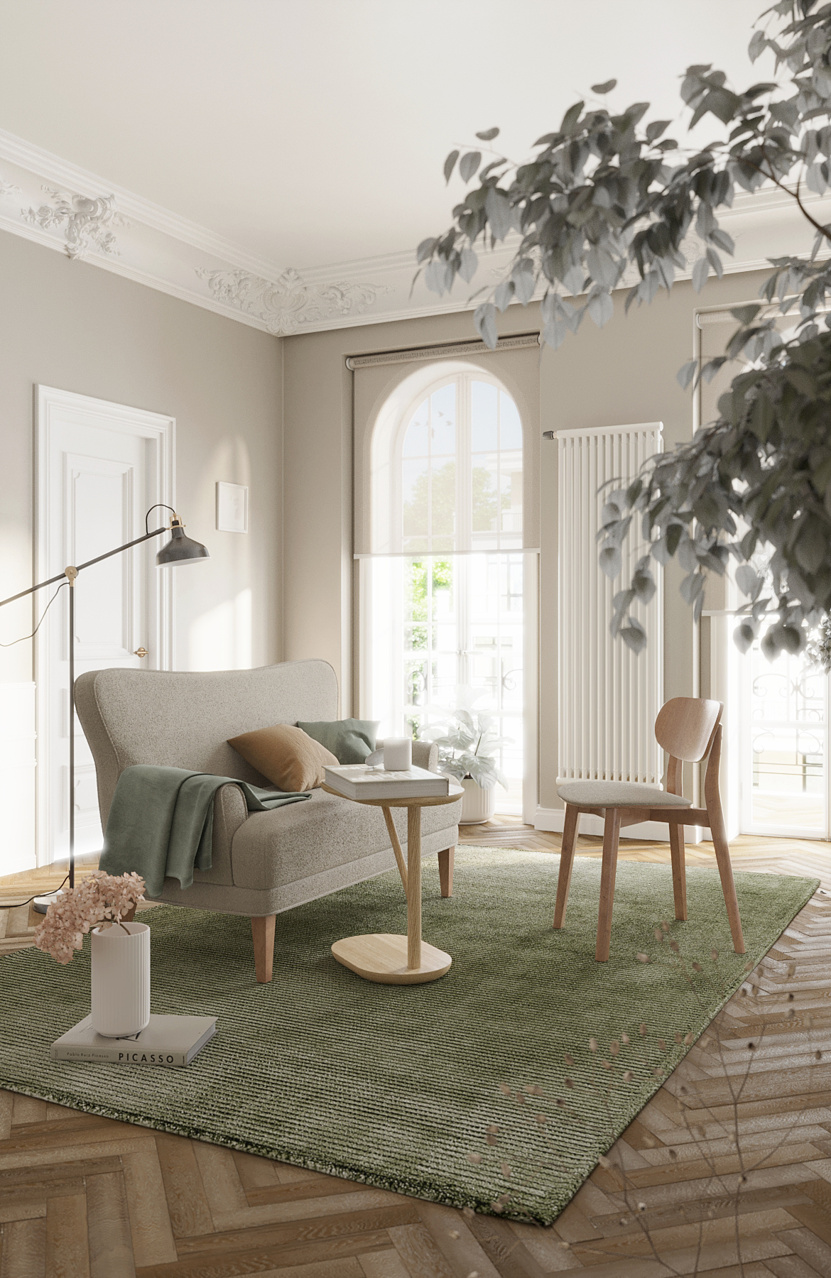 Биофильный дизайн: гармония природы и интерьера