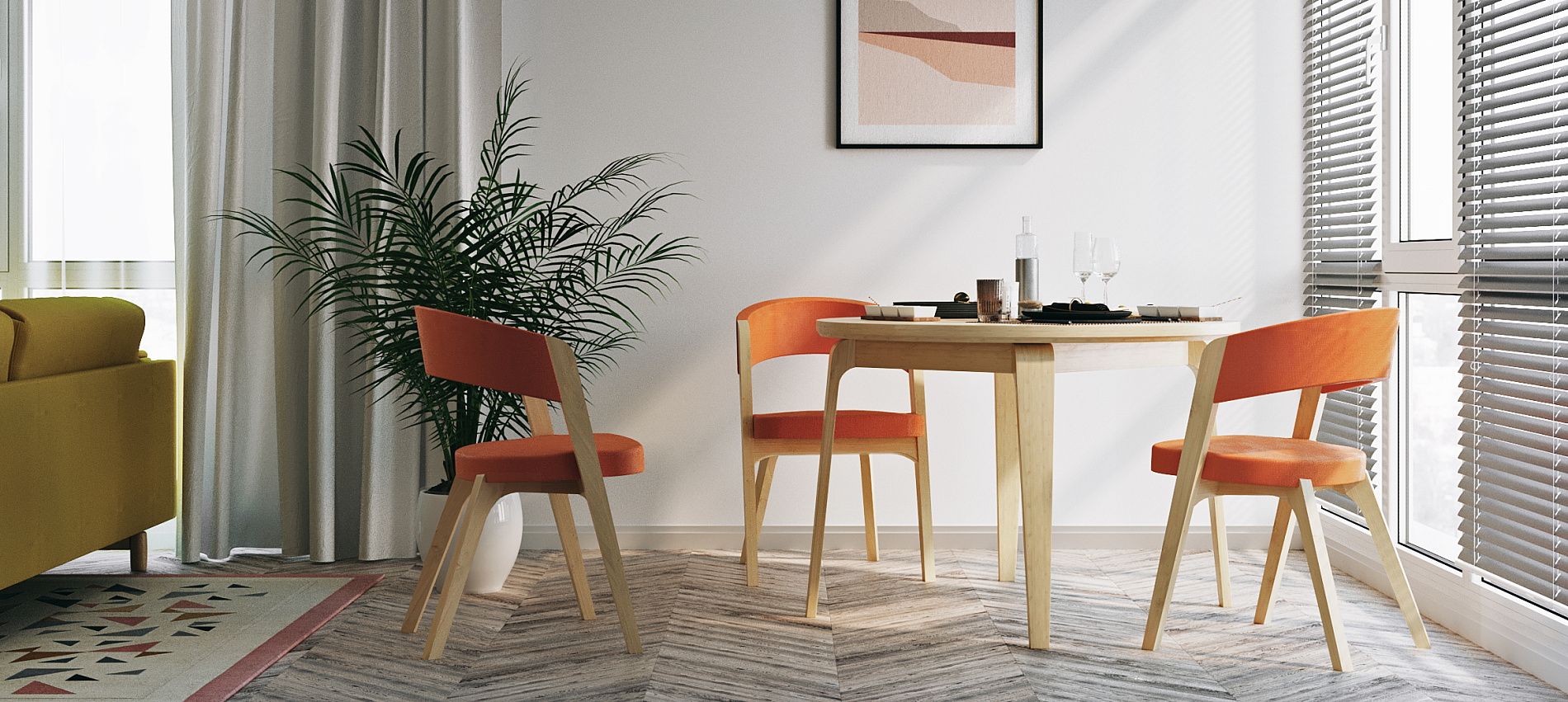 Какие стулья лучше для кухни: ткань, кожа или эко-кожа